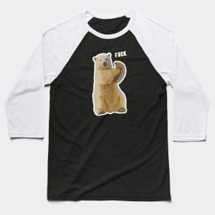 Polar Bear climate change Baseball T-Shirt